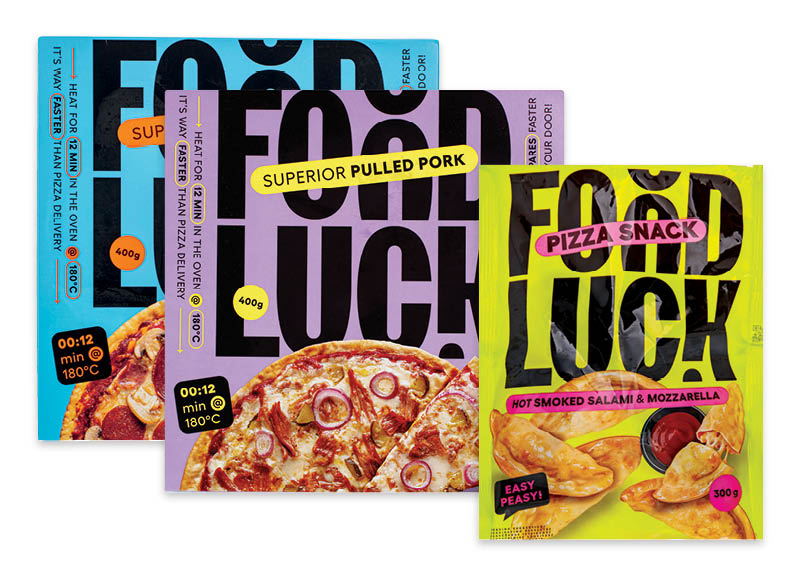 Šaldyta pica ar picos užkandis FOOD LUCK, 300 g