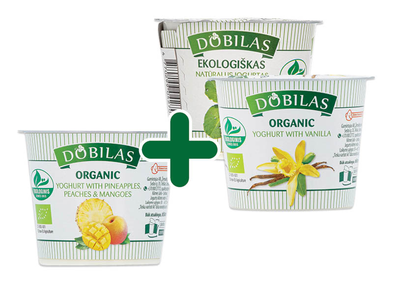 Jogurtas DOBILAS, 125 g