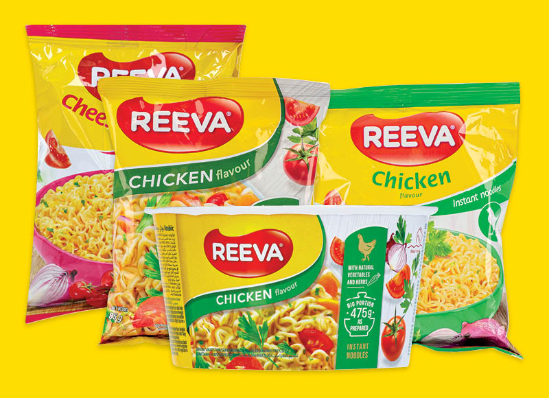 Greitai paruošiamiems makaronams REEVA