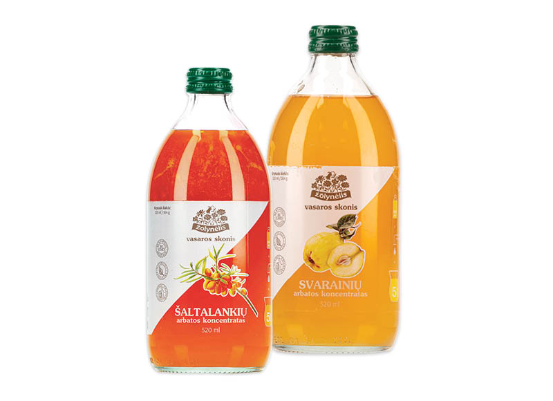 Arbatos koncentratas ŽOLYNĖLIS, 520 ml