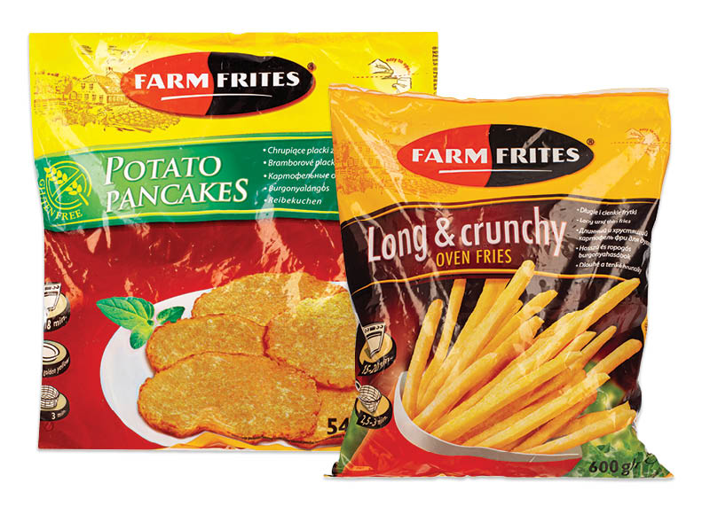 Šaldytoms bulvytėms ir blyneliams FARM FRITES, 540 g