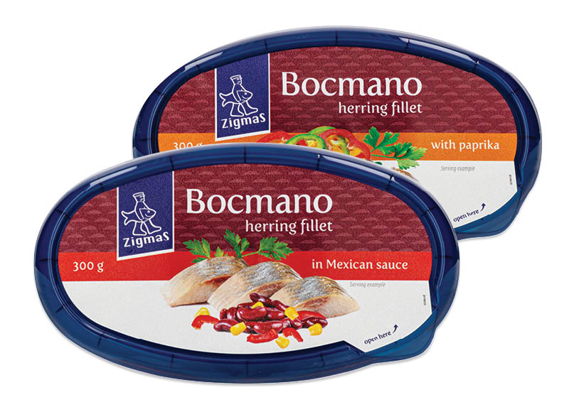 ZIGMAS silkių filė BOCMANO, 300 g