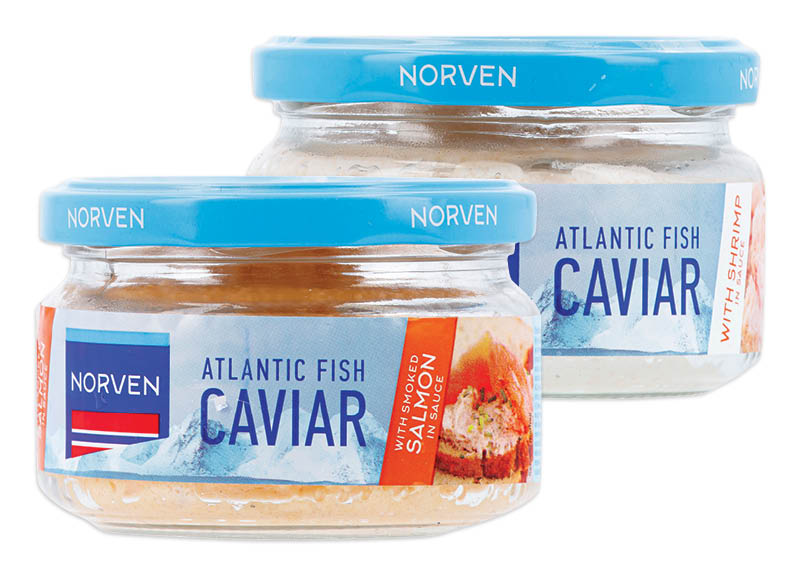 ATLANTO žuvų ikrų užtepėlė NORVEN, 160 g