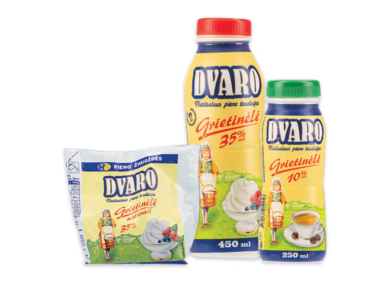 Grietinėlei DVARO
