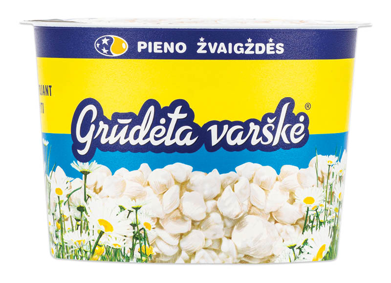 GRŪDĖTA varškė, 200 g