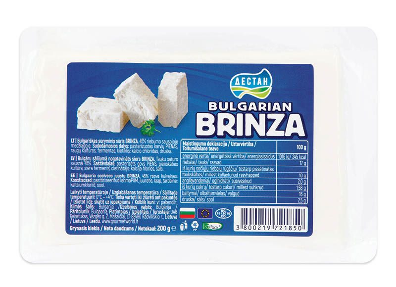 Sūris sūryme BRINZA, 200 g