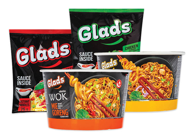 Greitai paruošiamiems makaronams GLADS