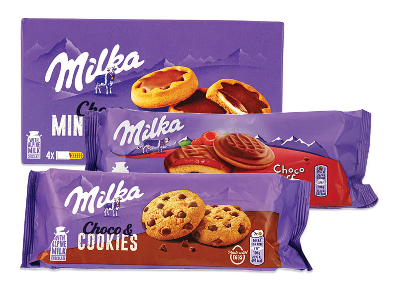 Sausainiai MILKA