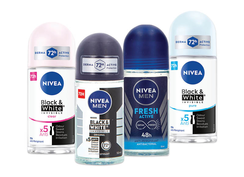 Rutulinis dezodorantas NIVEA, 50 ml