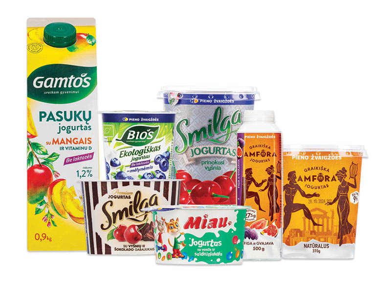 Jogurtams PIENO ŽVAIGŽDĖS
