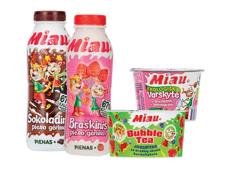 Pieno produktams MIAU