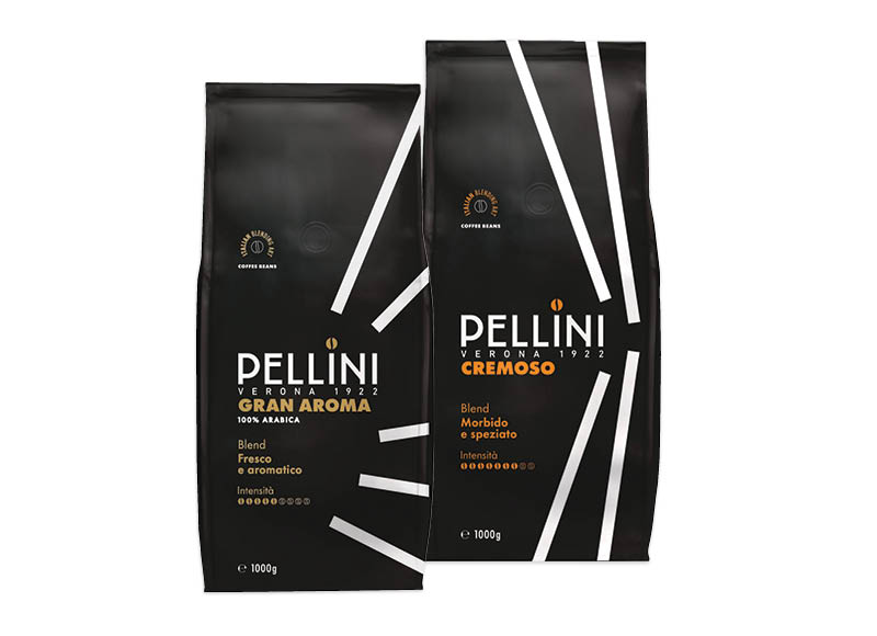 Kavos pupelės PELLINI, 1 kg