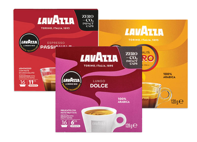 Kavos kapsulės LAVAZZA A MODO MIO, 16 vnt