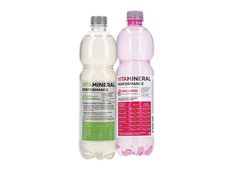 Izotoninis gėrimas VITAMIN, VITAMINERAL, 0.75 l