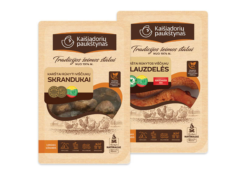 KAIŠIADORIŲ PAUKŠTYNO gaminiams, 250 g