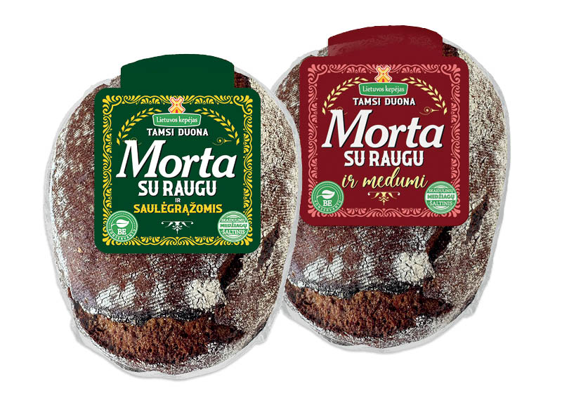 Tamsiai duonai MORTA, 500 g