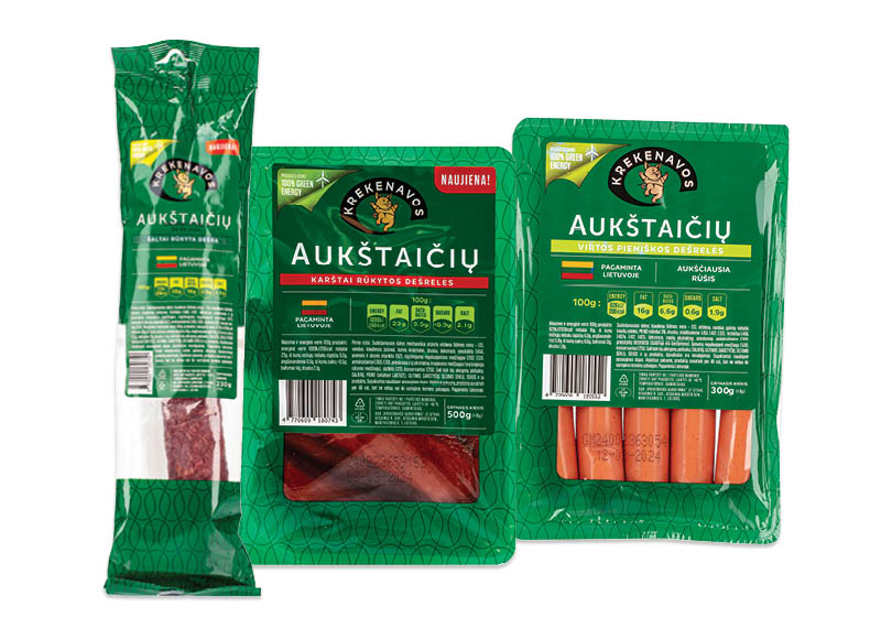 Mėsos gaminiams AUKŠTAIČIŲ