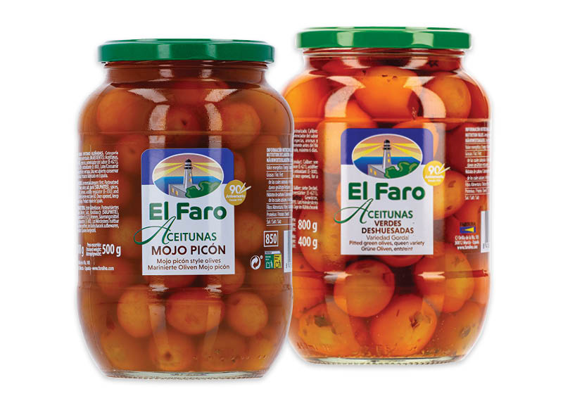 Alyvuogės EL FARO, 850 ml