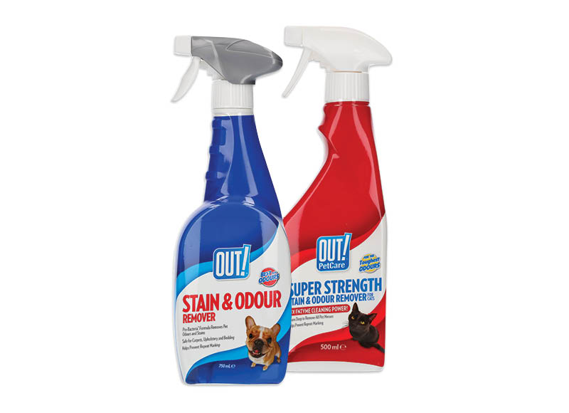 Purškiama priemonė kvapui ir dėmėms naikinti OUT!, 500 ml