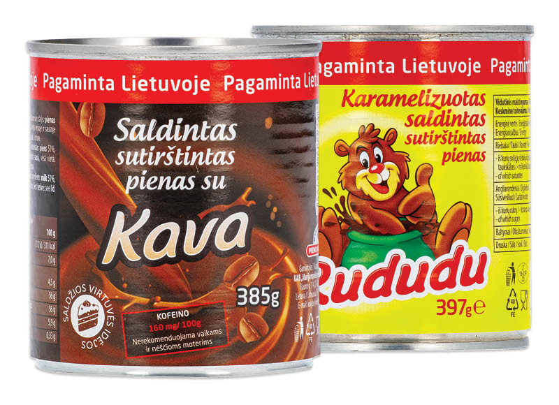 Saldintam sutirštintam pienui su kava ir RUDUDU, 385 g