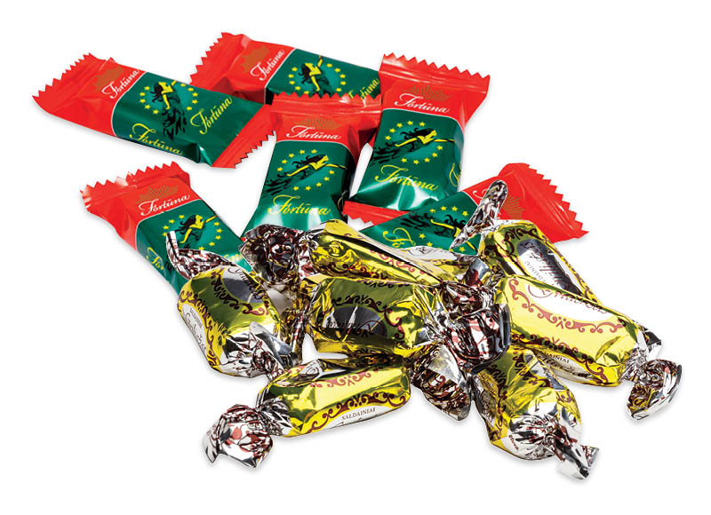 Sveriami saldainiai FORTŪNA ar GRILIAŽAS, 1 kg