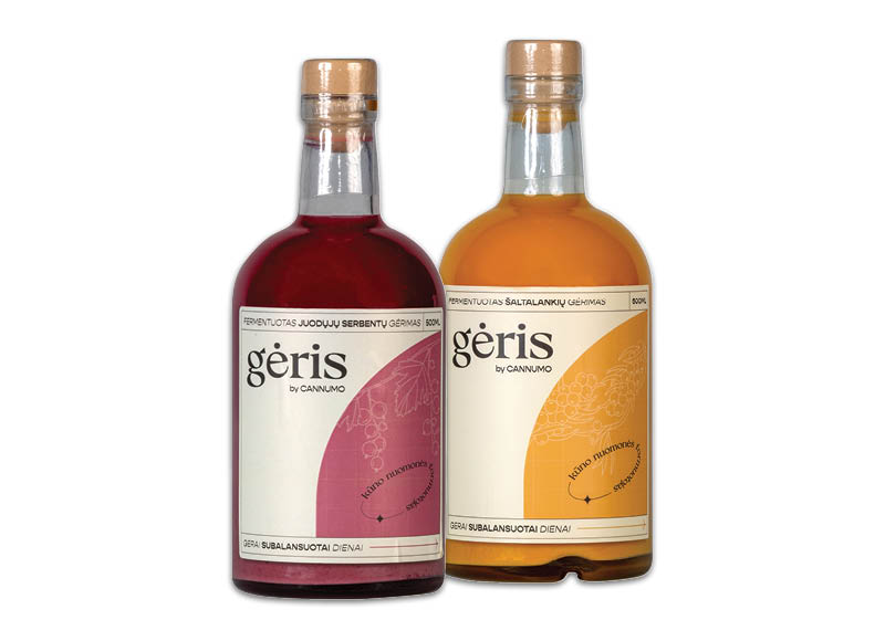 Fermentuotas gėrimas GĖRIS, 500 ml