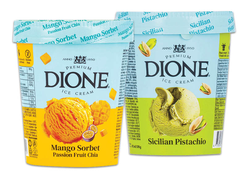 Ledai dėžutėje DIONE, 475 ml