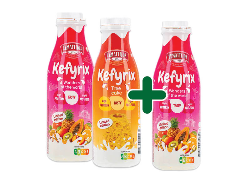 ŽEMAITIJOS KEFYRO kokteiliai, 0.45 kg
