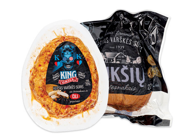 Varškės sūriams LUKŠIŲ, 230 g