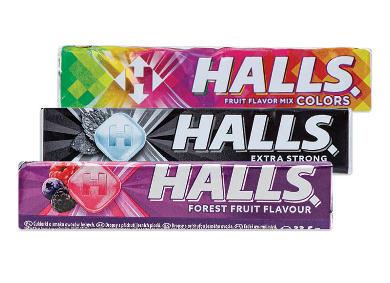 Ledinukai HALLS, 32 g