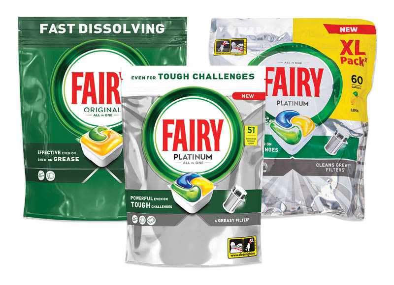 Indaplovių kapsulėms FAIRY