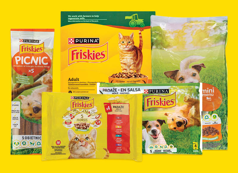 Šunų ir kačių ėdalui FRISKIES