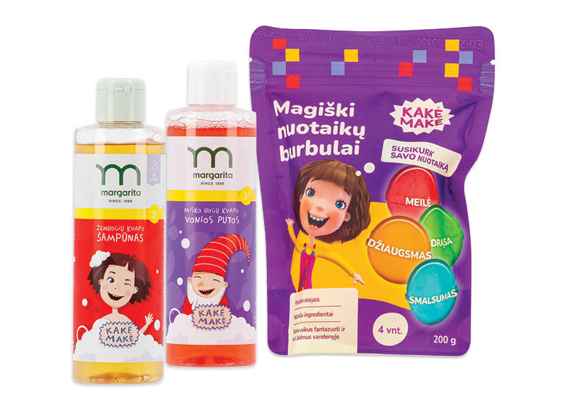 Vaikų kosmetikai KAKĖ MAKĖ, 200 ml