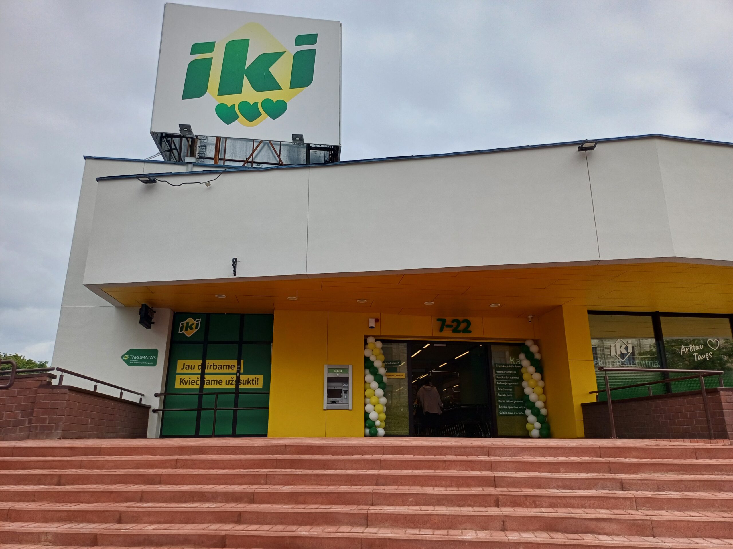 Iki Riporta Atnaujinta populiari IKI parduotuvė Vilniuje | IKI. Arčiau Tavęs!