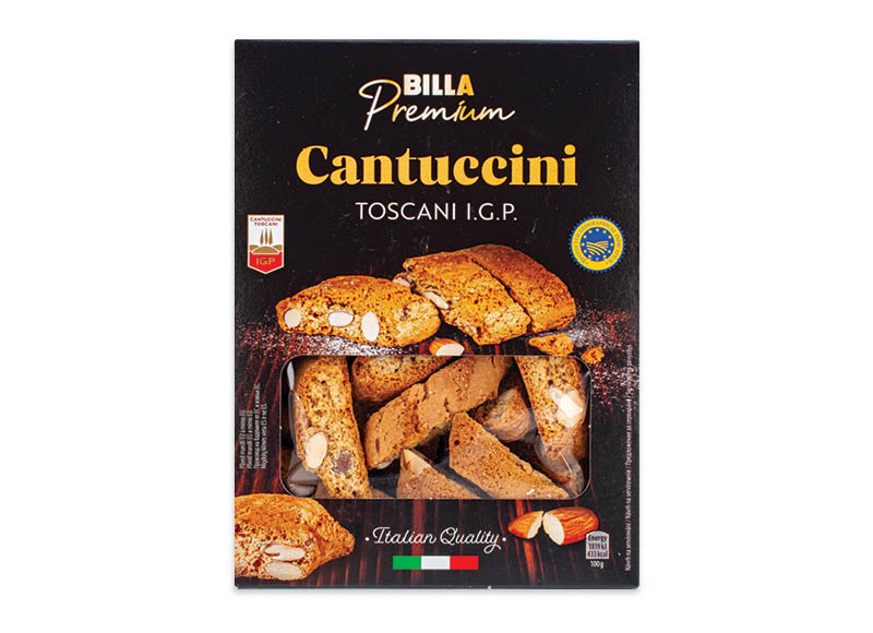 BILLA PREMIUM sausainiai CANTUCCINI