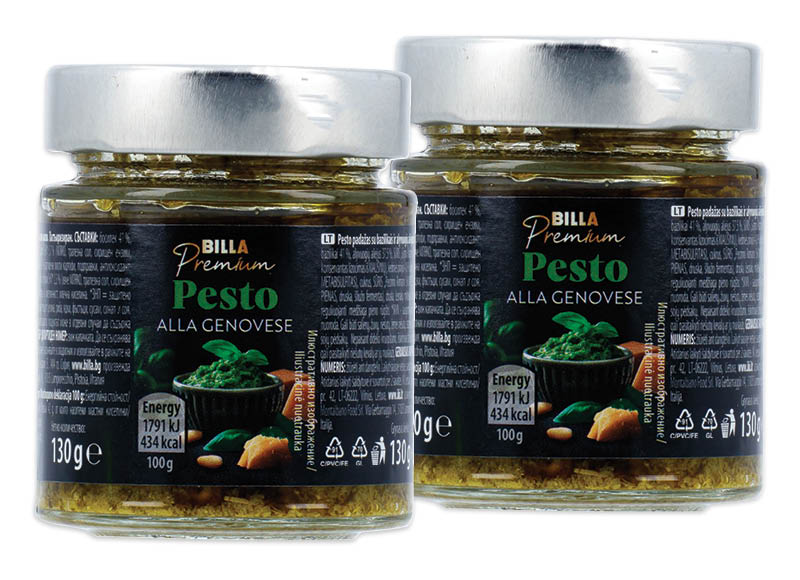 BILLA PREMIUM padažas PESTO