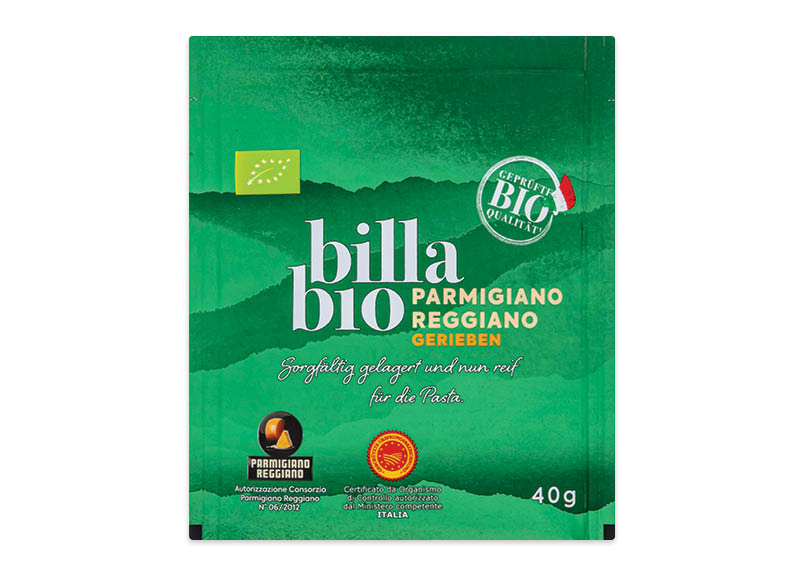 BILA BIO tarkuotas sūris PARMIGIANO REGGIANO
