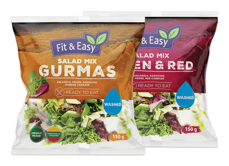 Plautiems salotų mišiniams FIT & EASY