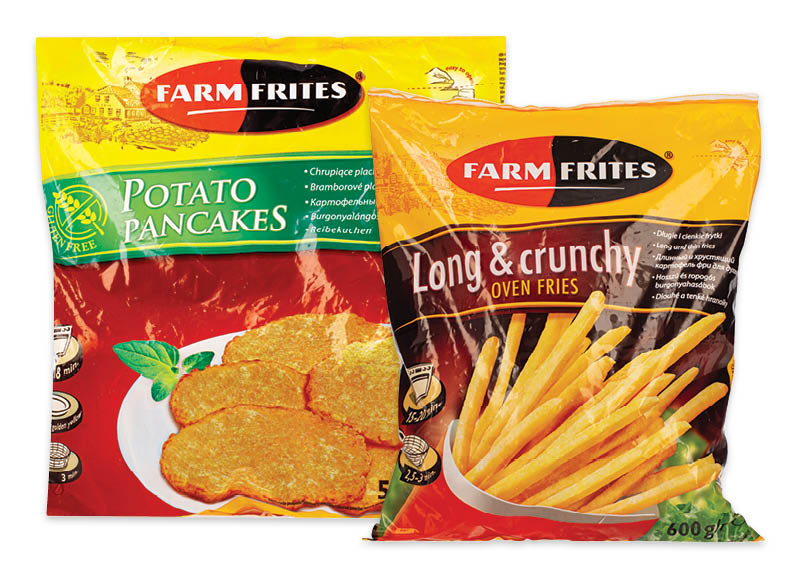 Šaldytoms bulvytėms ir blyneliams FARM FRITES