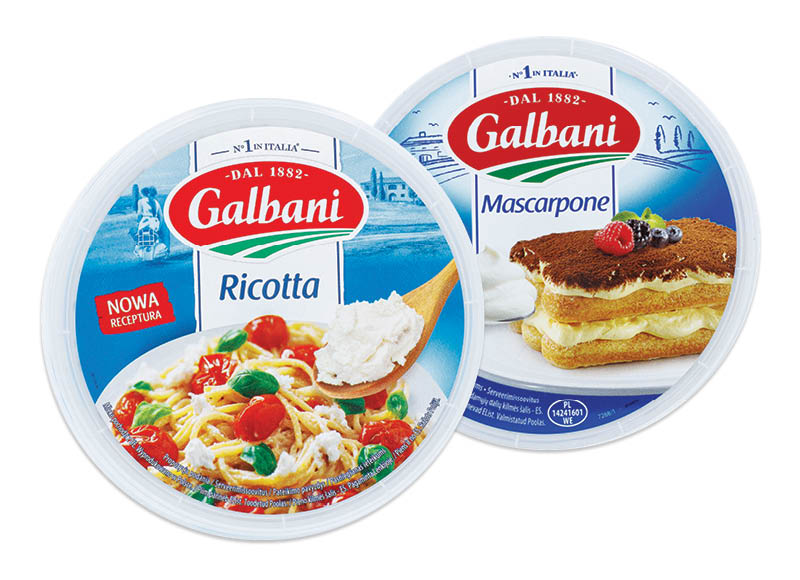 Sūriams GALBANI RICOTTA ir MASCARPONE