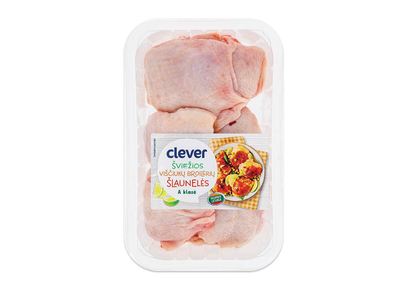 CLEVER šviežios broilerių šlaunelės