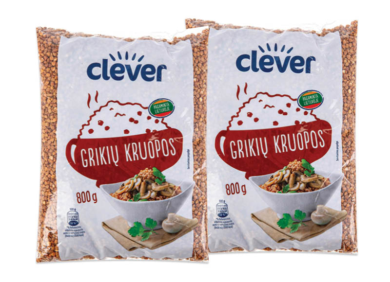 CLEVER grikių kruopos