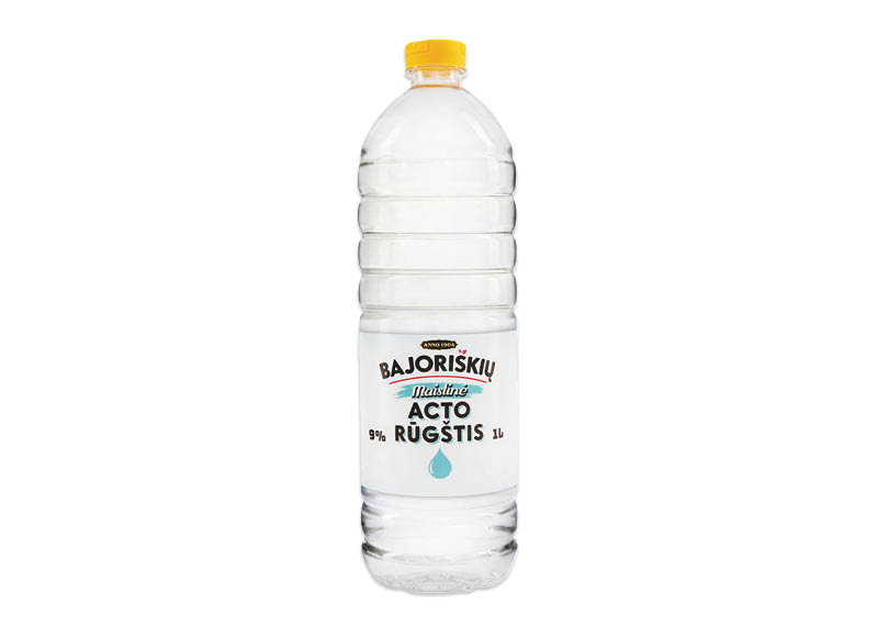 Maistinė acto rūgštis BAJORIŠKIŲ