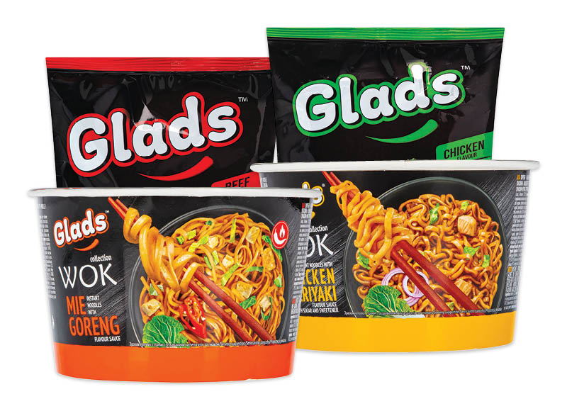 Greitai paruošiamiems makaronams GLADS
