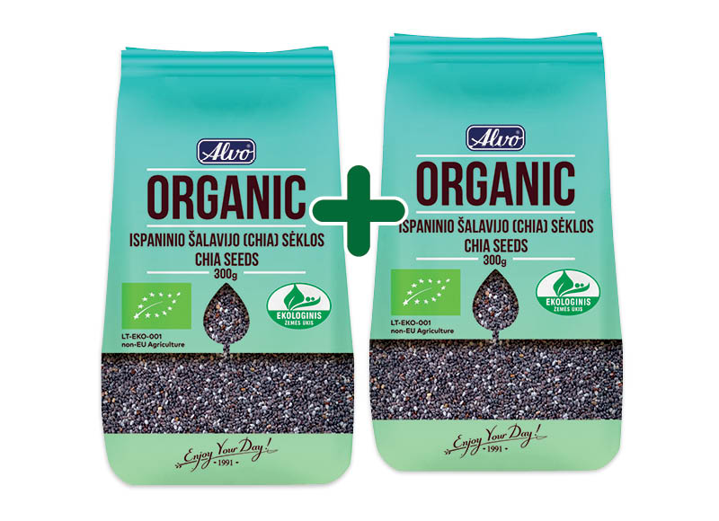 Ispaninių šalavijų sėklos ALVO ORGANIC