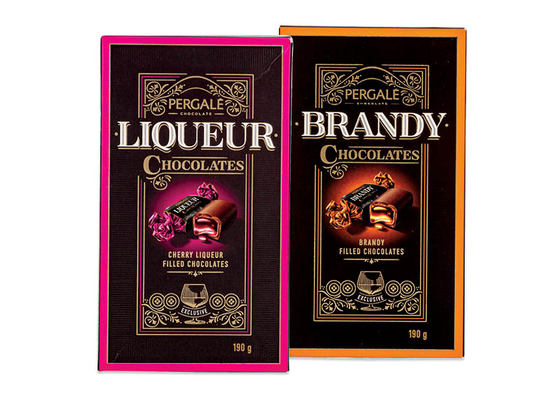 Saldainių dėžutė BRANDY ar LIQUEUR