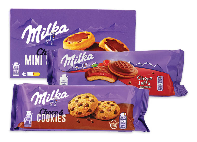 Sausainiai MILKA