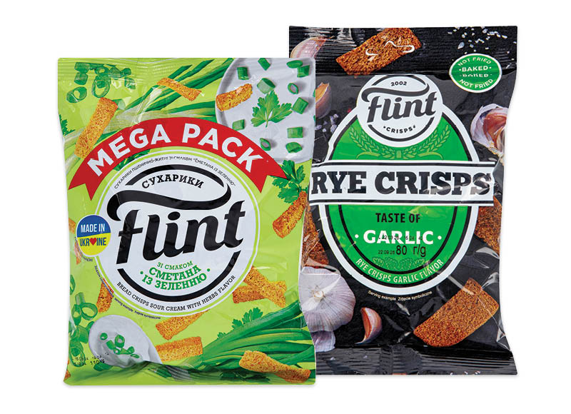 Džiūvėsiai, kepinta duona FLINT
