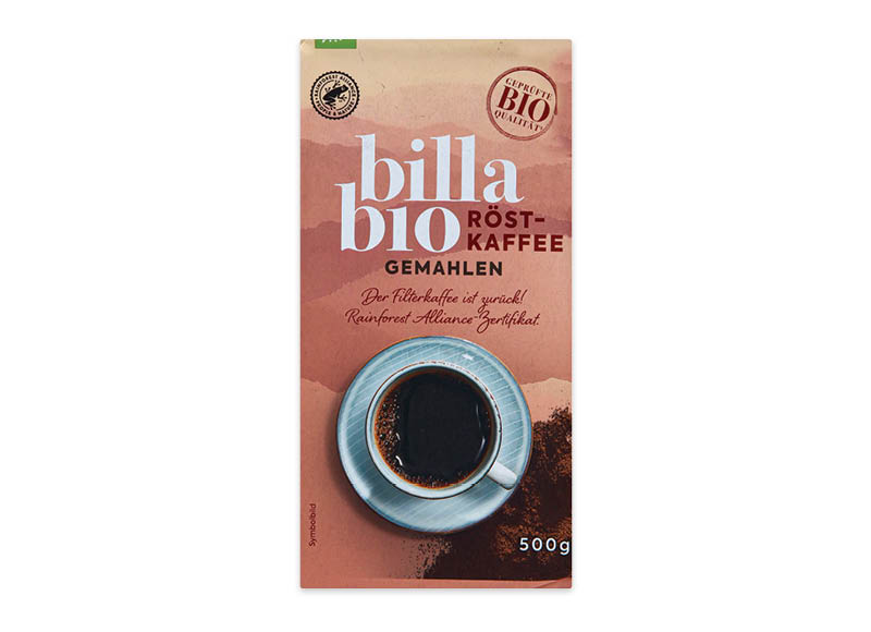 BILLA BIO malta kava