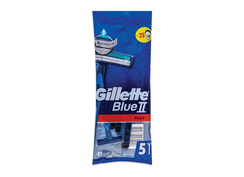Vienkartiniai skustuvai GILLETTE BLUE II